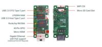 Placa de Desarrollo Radxa Zero 3W RK3566 de Cuatro Núcleos, Placa Base de Una Sola Placa para Desarrollo Informático RK3566