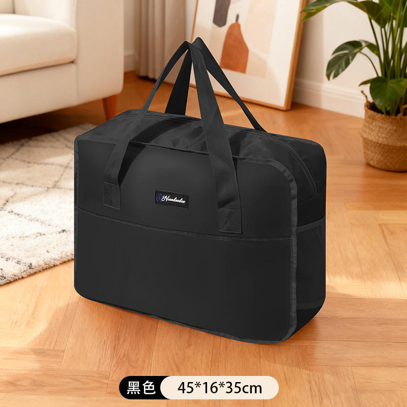 Z-415 Sac de voyage NIADNUODUO noir avec sac à main - Petite taille