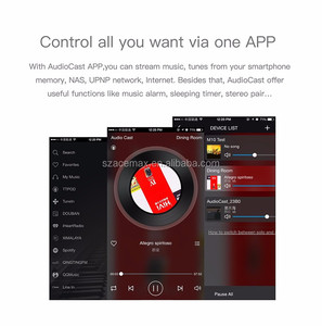 <span class=keywords><strong>DEEZER</strong></span> Amz MUSIC <span class=keywords><strong>SPOTIFY</strong></span> IHEARTRADIO SUPPORTING Acemax M5 Audiocast Chrome Cast Wifi Music TRANSMITTER  DLNA Airplay Adapter - Product Image 4