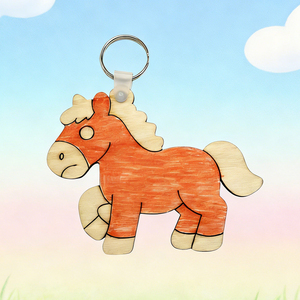 Porte-clés en bois tendance pour femme, en bois de contreplaqué, pour activités de team building et design d'emballages de produits - Product Image 6