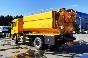 รถบรรทุก SHACMAN L3000 4x2 แบบ Jet Vac Tanker ความจุ 14 ลูกบาศก์เมตร เครื่องยนต์ Weichai 220 แรงม้า พร้อมตัวเลือกปั๊มสุญญากาศแบบ Dual Jetting & Suction สำหรับนำเข้าและส่งออกตามสั่งจากโรงงาน - Product Image 6