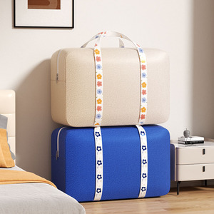 Bolsa de Lona de Gran Capacidad, Rectangular, para Guardar Edredones y Ropa, Organizador para Mudanzas y Viajes, Empaque para el Hogar - Product Image 2