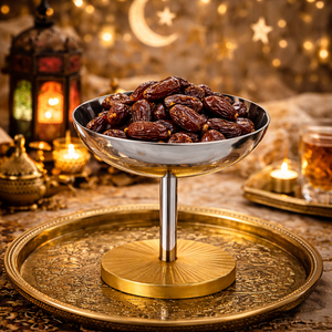 ชามใส่ผลไม้สีเงินและสีทองสำหรับโรงแรมหรู ชามเสิร์ฟแบบโบราณ ราคาขายส่ง - Product Image 6