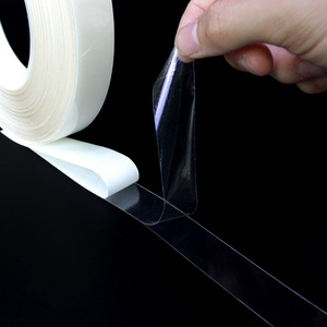 Nhiệt độ cao chịu nhiệt kính bảo vệ mỏng Polyester Pet phim khác nhau bên khác nhau độ bám dính hai mặt A/B Băng - Product Image 3