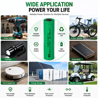 Batterie lithium-ion haute capacité OEM 18650 2500mAh 8C NCM à décharge profonde pour outils électriques et trottinettes électriques