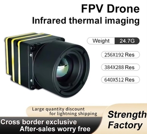 7inch 10inch FPV Racing Drone Camera chụp ảnh nhiệt 256*192 9.7mm Độ phân giải tầm nhìn ban đêm Camera hồng ngoại CVBS đầu ra - Product Image 5