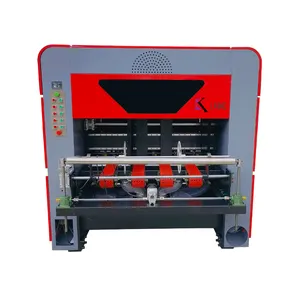 Impresora de paso único de impresión de caja de pizza de alta velocidad con cabezales de impresión HP para impresión de papel corrugado de papel kraft