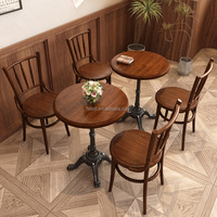 holzrestaurantmöbel esstisch und stühle rundtisch café restaurant esstisch quadratischer tisch und stuhl café tische