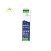 Fuente de alimentación de riel DIN industrial de entrada ultraancha de 60W, 5V, 12V, 24V, 48V