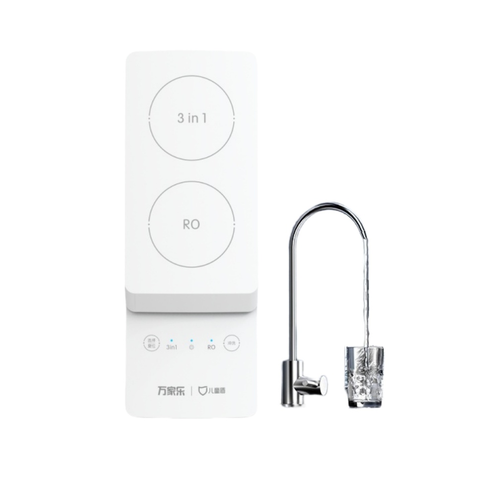 600GPD 5-Stage Direct Flow RO Inversa Under Sink Tankless Water Treatment Machinery Water Purifier for Kitchen House