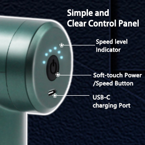 Mini pistola de masaje eléctrica de alta calidad, recargable, inalámbrica, muscular profunda potenciador de vibración, brazo, cuerpo, cuello, pierna, función de calentamiento - Product Image 6