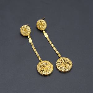 Jxx - Nuevos Aretes de Moda para Mujer, Chapados en Oro de 24K, Joyería de Latón, Precio al por Mayor - Product Image 5