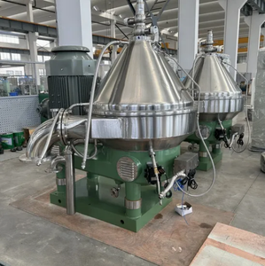 جهاز طرد مركزي بقرص متراكب سعة 2 لتر لمعالجة الطحالب، فاصل صناعي من الفولاذ المقاوم للصدأ بمحرك 380 فولت/480 فولت وسعة 101-200 لتر/ساعة - Product Image 3