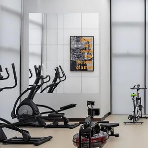 Frameless Glass Full-Length Wall <b>Mirror</b> Minimalist Design Clear Silver 4-6mm Thickness Customizable Size <b>Rectangle</b> Shape - Product Image 2