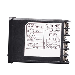 Bộ điều khiển nhiệt độ LCD Sinotimer LY-H904 48x48mm-điều khiển <span class=keywords><strong>PID</strong></span>, tự động điều chỉnh, đầu vào k/E/J, đầu ra rơle/SSR 85-265VAC 0-400 ° C - Product Image 5