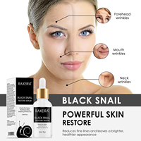 Nouveau sérum pour le visage d'escargot anti-rides sérum réparateur de peau lifting raffermissant fondu ridules niacinamide sérum de soin de la peau blanchissant