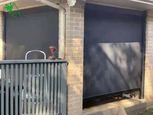 Persianas enrollables MINGYU USA PHIFER resistentes al viento para exteriores con cremallera, control por voz y control inteligente con <span class=keywords><strong>Alexa</strong></span>, Tuya Shades - Product Image 5