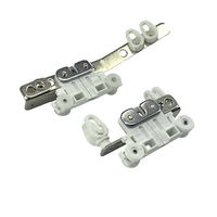 Support de rail pour rideau intelligent à plis ondulés, pour rail de rideau automatique motorisé électrique, accessoires de rail de rideau, bras droit pour fenêtre