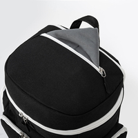 Sac à dos de basketball imperméable avec logo personnalisé - Style équipe sportive, tissu Oxford, ceinture à coussin d'air, design unisexe tendance