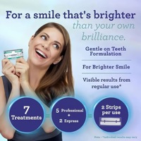 Tiras Blanqueadoras de Dientes con Peróxido HP, Resultados Excepcionales, Alta Viscosidad