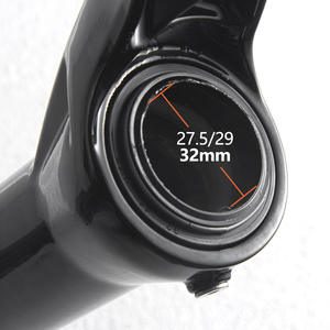 Fourche avant de vélo 27,5/29 pouces, tige de 32 mm, ressort hélicoïdal, axe QR, pièce de rechange - Product Image 1