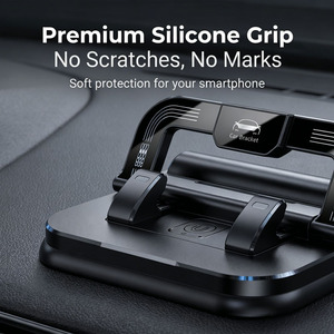 Nouveauté : <span class=keywords><strong>support</strong></span> de téléphone de <span class=keywords><strong>voiture</strong></span> pliable en plastique premium, universel, anti-vibrations, antidérapant, pour tous les smartphones - Product Image 2
