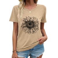 Nouveauté : T-shirts imprimés pour femmes grandes tailles, design personnalisé, confortables, élégants, coupe ajustée, 100% coton, écologiques, livraison rapide