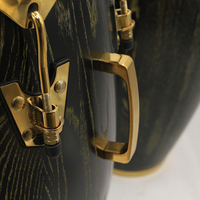 Conga Drum Konka Solid Wood Hand Drum Western Percussion Latin Congas Excellent for Jazz Folk World