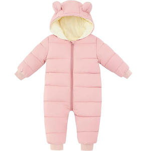 Traje de nieve impermeable para niños de protección térmica Mono de una pieza con capucha a prueba de viento para niños para deportes de invierno - Product Image 1