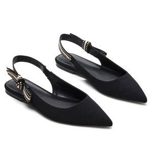 Zapatos Planos Cómodos de Moda Casual Estilo Bailarina Mary Jane, Ligeros, con Punta Puntiaguda, para Mujer - Product Image 2