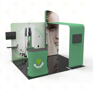 Modern Design Portable 3x3 <strong>or</strong> 3x6 Aluminum Alloy Tradeshow Exhibition Stand Easy <strong>Setup</strong> with Tension Fabric Display - Product Image 6