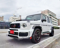 Kit carrosserie haute performance en fibre de carbone style fusée pour mise à niveau W464 Classe G B-Ra Bus B 900 AMG G63 Pare-chocs Grille Échappement