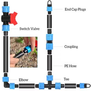 Tưới nước khác & tưới nhỏ giọt phụ kiện tưới nhỏ giọt Băng nối 16mm van tưới nhỏ giọt - Product Image 4