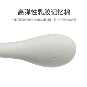 Bâton de massage Pu à tête ronde blanche pour le cou, la taille, les hanches, outil de relaxation unisexe - Product Image 4