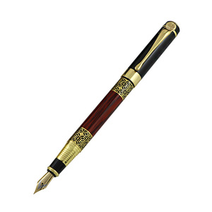 Vente en gros personnalisée <span class=keywords><strong>stylo</strong></span> <span class=keywords><strong>plume</strong></span> en résine <span class=keywords><strong>de</strong></span> luxe en métal chinois avec <span class=keywords><strong>encre</strong></span> - Product Image 4
