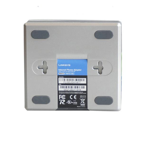 Абсолютно новый разблокирована PAP2-NA ATA телефонный адаптер SIP VOIP телефон адаптер с 2 FXS телефон