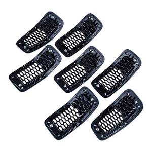 Rejilla delantera para Jeep Cherokee, negra, de plástico ABS, para actualización de modelos 2014-2018. - Product Image 5