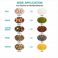 Machine de tri de couleur des grains pour graines de sésame, haricots et céréales |   Système de classification optique de haute précision
