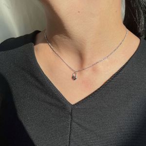 Collar con Colgante de Corazón y Llave de Plata 925 Dylam Romantic Manifesto para Mujer - Product Image 3