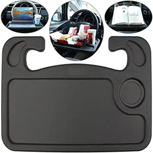 Portable voiture ordinateur portable support de bureau support manger travail voiture volant Table à manger support boisson nourriture café plateau conseil - Product Image 4