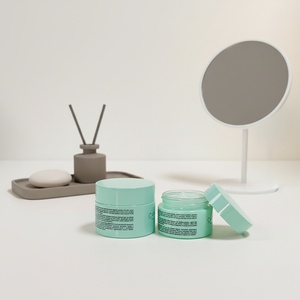 15g 20g 30g 50g Glass Cosmetic Jars Empty Cream Jar Frosted <b>Container</b> Gold Lids Custom Eye Face Skincare Packaging - Product Image 5