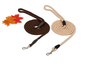 Nhà Sản Xuất Vật Nuôi Bán Sỉ Mạnh Mẽ Nhiệm Vụ Nặng Nề Nhuộm Bông Bện Dây Dẫn Không Kéo Đào Tạo Chó TrượT Dây Xích Dẫn - Product Image 2