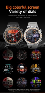 Người đàn ông của không thấm nước <span class=keywords><strong>Android</strong></span> Smartwatch với thời trang AK81 màn hình cảm ứng nhiều thể thao Chế độ trả lời cuộc gọi chức năng IP67 tiêu chuẩn - Product Image 6