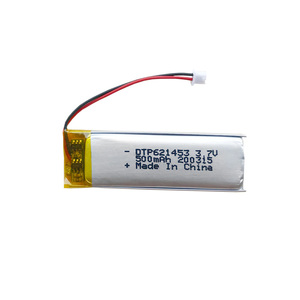 แบตเตอรี่ลิเธียมโพลิเมอร์ 3.7v 601750 621453 500mah สำหรับนาฬิกาอัจฉริยะและไฟ LED - Product Image 2
