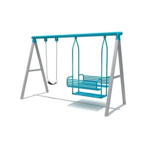 Asilo parco giochi all'aperto <span class=keywords><strong>altalena</strong></span> per bambini <span class=keywords><strong>altalena</strong></span> in metallo all'aperto attrezzature per parchi giochi per bambini <span class=keywords><strong>altalena</strong></span> da giardino per bambini - Product Image 5