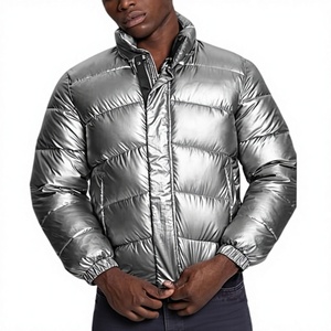 Chaqueta Acolchada de Lana para Hombre, Impermeable, Cortavientos, con Capucha, Aislante, para Invierno, Color y Logotipo Personalizables, Servicio OEM - Product Image 1