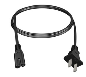 Haute qualité 2 broches USA Figure 8 câble d'extension d'alimentation Ac 110v prise américaine vers cordon d'alimentation Iec C7 - Product Image 3