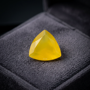Pierres précieuses en vrac de haute qualité Aqua calcédoine 5mm billion coupé en bleu rose jaune Aqua prix d'usine de gros certificat IGI - Product Image 4