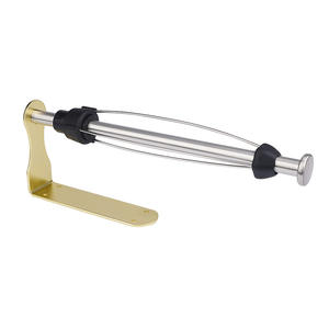 YOTO moderno Americano montado en la pared espacio aluminio oro gabinete cocina Papel Toalla baño portarrollos-sin perforación - Product Image 1