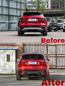 Cubierta de Parachoques Trasero para Jaguar F-PACE 2020, Kit de Carrocería de Plástico ABS, Accesorios de Estilo para Automóviles - Product Image 6